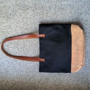 Women's Tote Bag with Vegan Leather Straps